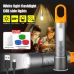 GearUP K57 Multifunctional Rechargeable Torch, Flashlight Zoomable LED Flashlight - Image 2