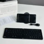 GearUP B023 Rechargeable Ultra Slim Folding Pocket Bluetooth Keyboard - Image 2