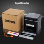 Skmei 9251 Moon Phase Leather Strap Watch - Image 5